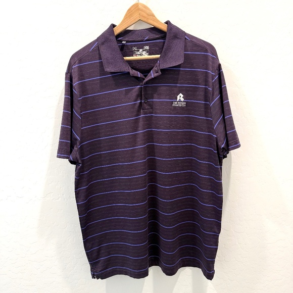 Under Armour Mens Large Loose heatgear The Riviera Country Club Logo Polo Shirt - Picture 1 of 3